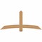 Ekena Millwork Bellingham Timber Gable Bracket, Western Red Cedar, 72"W x 33"H x 3 1/2"D x 5 1/2"F, 11/12 Pitch GBW072X33X0406BEL00SWR - alternate 1